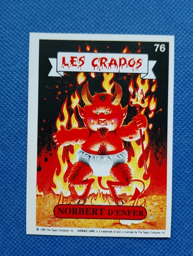 Les crados carte numéro - crados, /