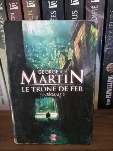 Livre trone de fer - trone,