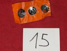 3 PASTILLES NEUVE BOUTON DE COMMANDE CENTRAL CITROEN DS 19 OU 21 1962 A 1968