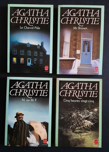 Lot agatha christie livres - lot,