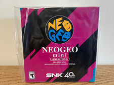 Console NEO GEO MINI INTERNATIONAL - SNK - Neuf - 40 jeux inclus