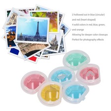 6 Colors Close Up Lens Filters