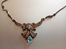 Collier vintage argent 925