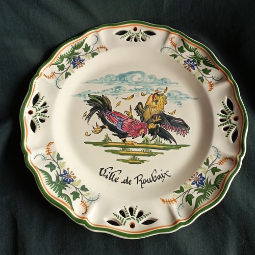 Assiette faience desvres - faience,