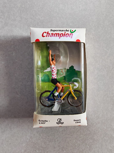 Miniature figurine cycliste