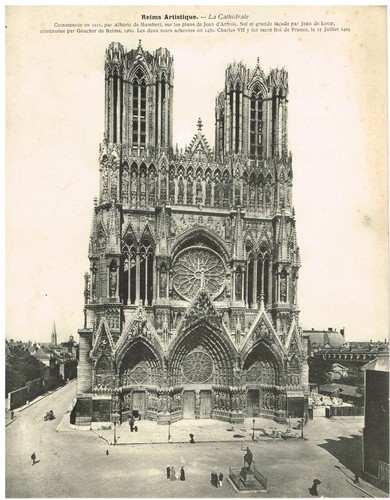 Carte monumentale reims - carte,