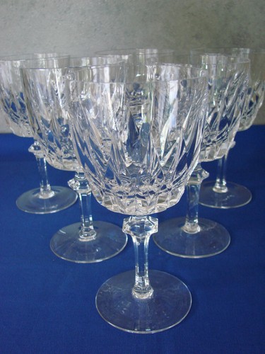 Ancien verre vin cristal - ancien,