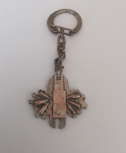 Rare porte clé métal - métal, "