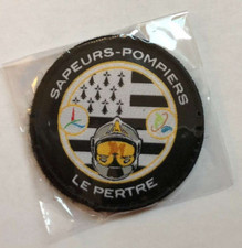 écusson sapeurs pompiers  Le