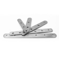 Plaque perforée en acier inoxydable connecteur plat plaque perforée plaque à clous kit de connexion en bois 