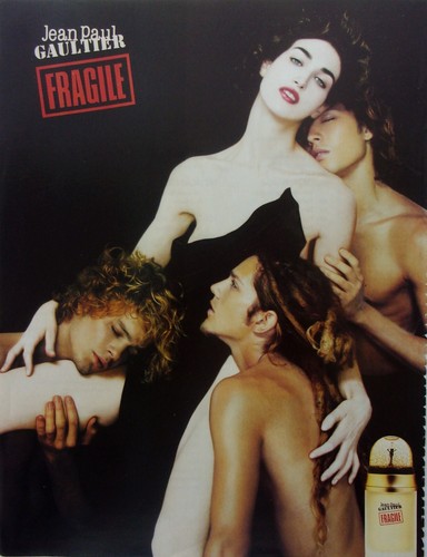 Publicité papier parfum - ,