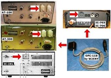 W2ENY OPC-118 13 for Icom 7000