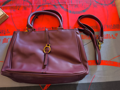 Sac main cuir - main,