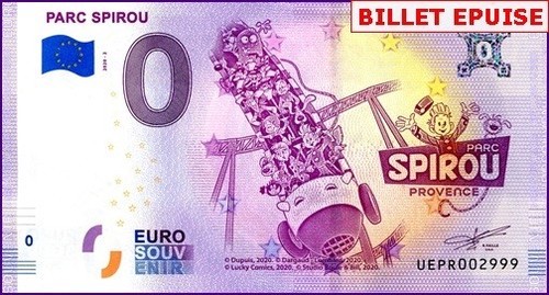 Uepr parc spirou billet - uepr, 0