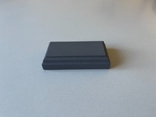 socle en bois peint en gris foncé pour figurines et maquettes 11,8 X 6,2 cm