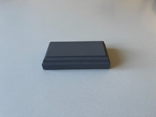 Socle bois peint gris - en,