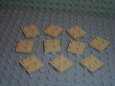 10 x LEGO Brick Tan 2x2