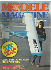 MODELE MAG N°293 PILOTAGE AVION RC / PILOTA HELICO / CONS. AILES EN POLYSTYRENE 