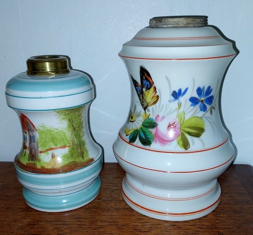 Paire lampe petrole - a,