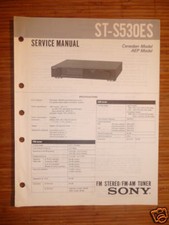 Service Manuelle pour sony