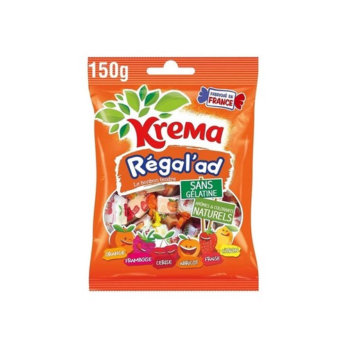 Bonbons krema régalad - régalad, sachet
