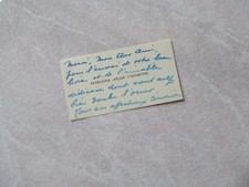 CARTE AUTOGRAPHE   JEAN CHAPPE