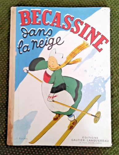 Bécassine dans neige - dans,