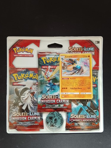 Tripack pokémon jcc soleil - jcc,