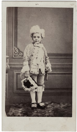 Cdv enfant costume cliché - enfant.,