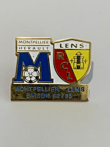 Pin montpellier rc lens - sc,