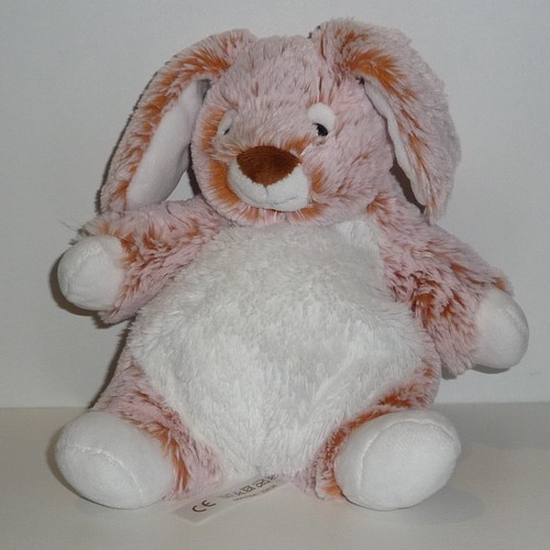 Doudou lapin nicotoy marron - lapin,