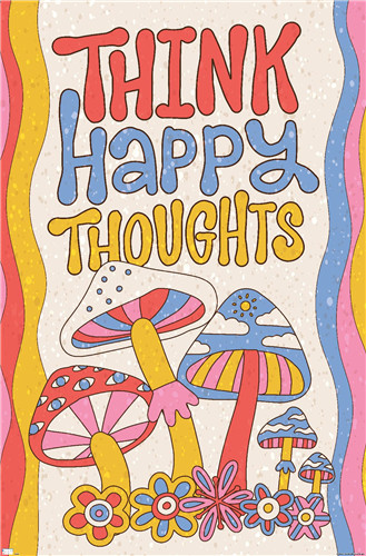 Champignons think happy - -,