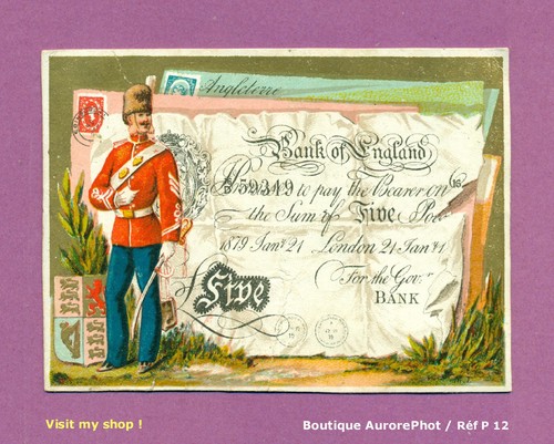 Chromo angleterre bank of - angleterre,,