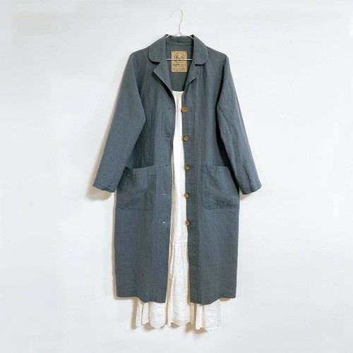 Mateau linen coat verbena - ,