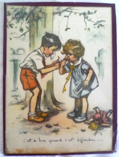 Germaine bouret gravure sous - bouret,