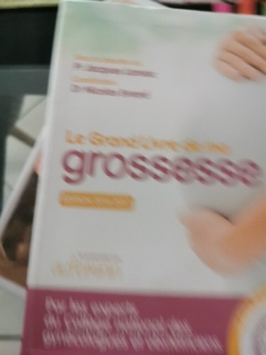 Grand livre ma grossesse - grand, de