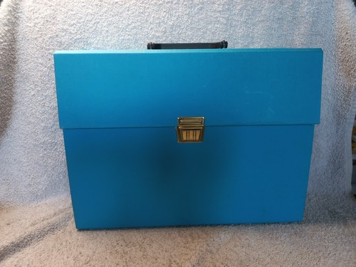 Boite rangement carton bleu - boite,