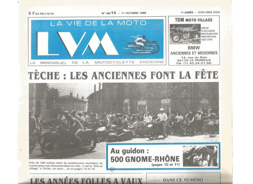 Vie moto n 88 14 - la, la
