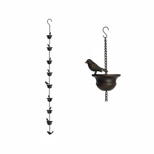 Chaîne pluie oiseaux sur - oiseaux,