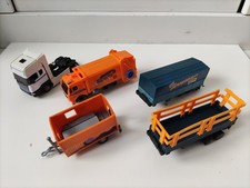 Lot camions Scania mercedes et remorques cararama hongwell