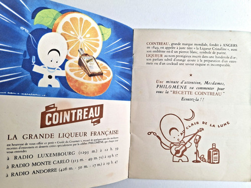 Cointreau publicité recettes - publicité,