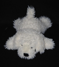 Peluche doudou chien allongé