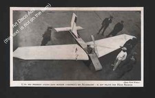 1931 One of the first non-powered planes built in Germany , Hans Richter driver