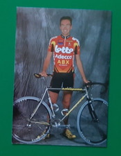 CYCLISME carte cycliste MARIO AERTS équipe LOTTO ADECCO ABX 2002