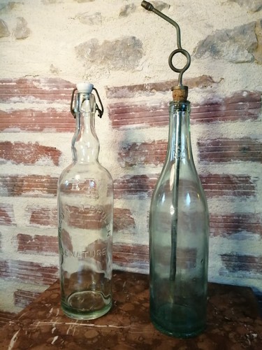 Lot bouteilles anciennes - de,