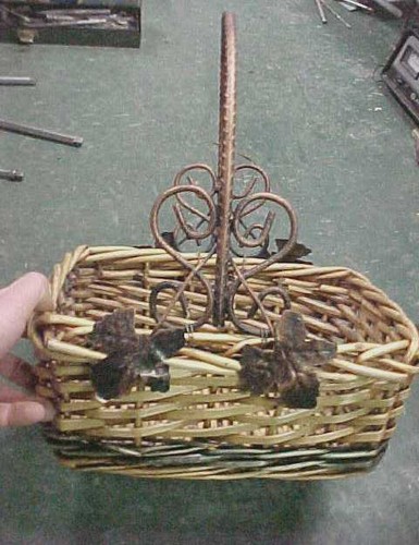 Unique wicker basket wrought - unique,