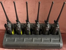 6x Motorola DP3400 UHF (403-470 Mhz) + Chargeur 6 Positions