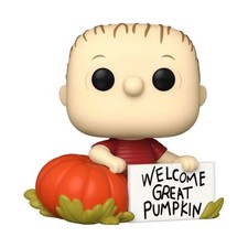 C'est La Grande Citrouille, Charlie Brown Pop ! Films figurine vinyle Linus 9 cm