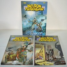 LOT 3 BD NELSON TRAFALGAR GOUPIL PRUGNE Edition VENTS D'OUEST vintage EO 1991 92