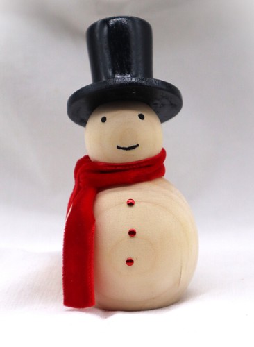 Bonhomme neige bois - bonhomme,